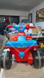 Pilsan Vız Vız Akülü Çocuk ATV – 6V Işıklı ve Stabil Tekerlekli (İKİNCİEL) - Görsel 4