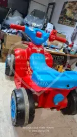 Pilsan Vız Vız Akülü Çocuk ATV – 6V Işıklı ve Stabil Tekerlekli (İKİNCİEL) - Görsel 8