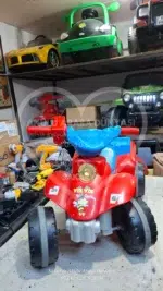 Pilsan Vız Vız Akülü Çocuk ATV – 6V Işıklı ve Stabil Tekerlekli (İKİNCİEL)