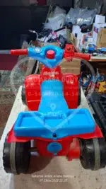 Pilsan Vız Vız Akülü Çocuk ATV – 6V Işıklı ve Stabil Tekerlekli (İKİNCİEL) - Görsel 10