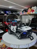 Polis Akülü Araba 12 Volt Kumandalı – Akar Toys Raptor - Görsel 7