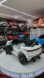 Range Rover Akülü Araba 4×4 Eva Teker Premium Seri Beyaz - Görsel 2