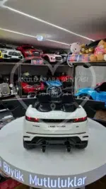 Range Rover Akülü Araba 4×4 Eva Teker Premium Seri Beyaz - Görsel 3