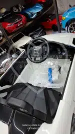 Range Rover Akülü Araba 4×4 Eva Teker Premium Seri Beyaz - Görsel 21