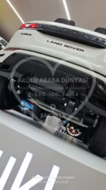 Range Rover Akülü Araba 4×4 Eva Teker Premium Seri Beyaz - Görsel 26