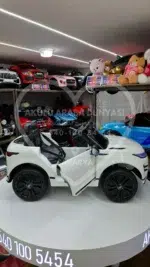 Range Rover Akülü Araba 4×4 Eva Teker Premium Seri Beyaz - Görsel 5