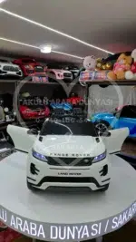 Range Rover Akülü Araba 4×4 Eva Teker Premium Seri Beyaz