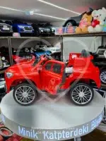 TOGG Akülü Araba 12 Volt Kumandalı Çift Kişilik | Akar Toys ATA Kırmızı - Görsel 13