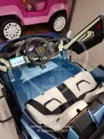 Lamborghini Sian 24V Ebeveyn Koltuklu Drift Akülü Araba - MP4 Dokunmatik Tabletli - Görsel 6