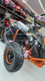 49 CC Benzinli Turuncu Çocuk ATV - Profesyonel Arazi Tipi Cross Motor - Görsel 11