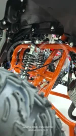 49 CC Benzinli Turuncu Çocuk ATV - Profesyonel Arazi Tipi Cross Motor - Görsel 17