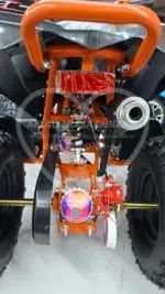 49 CC Benzinli Turuncu Çocuk ATV - Profesyonel Arazi Tipi Cross Motor - Görsel 20