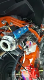 49 CC Benzinli Turuncu Çocuk ATV - Profesyonel Arazi Tipi Cross Motor - Görsel 21