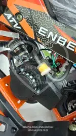 49 CC Benzinli Turuncu Çocuk ATV - Profesyonel Arazi Tipi Cross Motor - Görsel 26