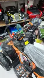 49 CC Benzinli Turuncu Çocuk ATV - Profesyonel Arazi Tipi Cross Motor - Görsel 28