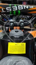 49 CC Benzinli Turuncu Çocuk ATV - Profesyonel Arazi Tipi Cross Motor - Görsel 30