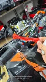 49 CC Benzinli Turuncu Çocuk ATV - Profesyonel Arazi Tipi Cross Motor - Görsel 31