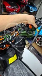 49 CC Benzinli Turuncu Çocuk ATV - Profesyonel Arazi Tipi Cross Motor - Görsel 34