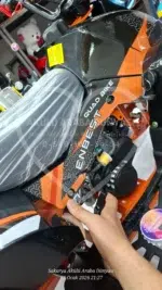 49 CC Benzinli Turuncu Çocuk ATV - Profesyonel Arazi Tipi Cross Motor - Görsel 35