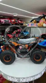 49 CC Benzinli Turuncu Çocuk ATV - Profesyonel Arazi Tipi Cross Motor - Görsel 5