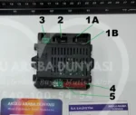 Babyhope RX 77 Anakart – 12V 7 Pin - Soket Giriş Yerleri