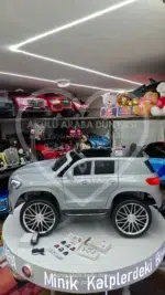 TOGG Esintili Akar Toys ATA 12V Akülü Araba - Gri Çift Kişilik Dans Modlu - Görsel 2