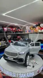 TOGG Esintili Akar Toys ATA 12V Akülü Araba - Gri Çift Kişilik Dans Modlu - Görsel 13