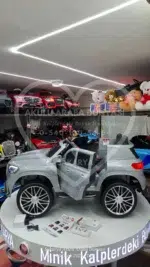 TOGG Esintili Akar Toys ATA 12V Akülü Araba - Gri Çift Kişilik Dans Modlu - Görsel 14