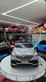 TOGG Esintili Akar Toys ATA 12V Akülü Araba - Gri Çift Kişilik Dans Modlu - Görsel 9