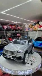 TOGG Esintili Akar Toys ATA 12V Akülü Araba - Gri Çift Kişilik Dans Modlu - Görsel 10