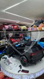 Babyhope 445 Premium Siyah 12V Akülü Araba - Tablet Ekranlı ve EVA Tekerlekli - Görsel 11