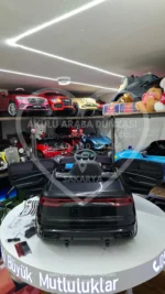 Babyhope 445 Premium Siyah 12V Akülü Araba - Tablet Ekranlı ve EVA Tekerlekli - Görsel 12