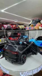 Babyhope 445 Premium Siyah 12V Akülü Araba - Tablet Ekranlı ve EVA Tekerlekli - Görsel 13