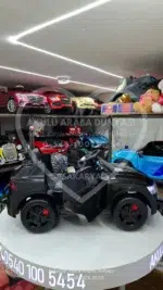 Babyhope 445 Premium Siyah 12V Akülü Araba - Tablet Ekranlı ve EVA Tekerlekli - Görsel 14