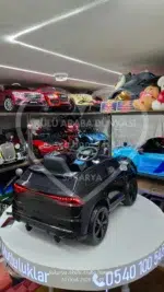 Babyhope 445 Premium Siyah 12V Akülü Araba - Tablet Ekranlı ve EVA Tekerlekli - Görsel 4