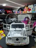 BabyHope 439 G65 AMG 12V Kumandalı Akülü Araba - Metalik Gri Premium