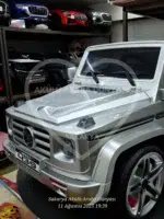 BabyHope 439 G65 AMG 12V Kumandalı Akülü Araba - Metalik Gri Premium - Görsel 4