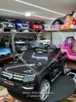 BabyHope 441 Quattro 12V 4x4 Kumandalı Akülü Araba - Metalik Siyah Premium - Görsel 2