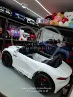 BabyHope 442 Cougar 12V Kumandalı Akülü Araba - Beyaz - Görsel 2