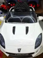 BabyHope 442 Cougar 12V Kumandalı Akülü Araba - Beyaz - Görsel 17