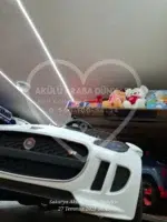 BabyHope 442 Cougar 12V Kumandalı Akülü Araba - Beyaz - Görsel 19