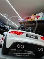 BabyHope 442 Cougar 12V Kumandalı Akülü Araba - Beyaz - Görsel 22