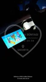 Babyhope 445 Premium Siyah 12V Akülü Araba - Tablet Ekranlı ve EVA Tekerlekli - Görsel 22