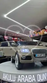 BabyHope Audi Q SUV 437 12V Kumandalı Akülü Jip - Kahverengi Premium - Görsel 4