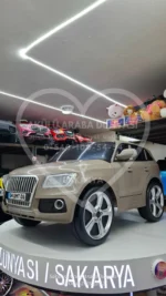 BabyHope Audi Q SUV 437 12V Kumandalı Akülü Jip - Kahverengi Premium - Görsel 35