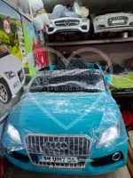 BabyHope Audi Q SUV 437 12V Kumandalı Akülü Jip - Turkuaz