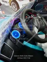 BabyHope Audi Q SUV 437 12V Kumandalı Akülü Jip - Turkuaz - Görsel 10