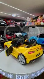 Chevrolet Camaro Akülü Araba Lisanslı 12V Kumandalı - Premium Seri EVA Teker - Görsel 2