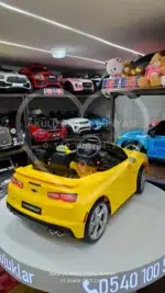 Chevrolet Camaro Akülü Araba Lisanslı 12V Kumandalı - Premium Seri EVA Teker - Görsel 16