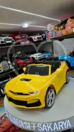 Chevrolet Camaro Akülü Araba Lisanslı 12V Kumandalı - Premium Seri EVA Teker - Görsel 26